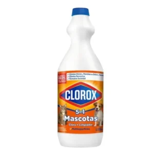 Limpiador Desinfectante CLOROX Mascotas Botella 930 ml