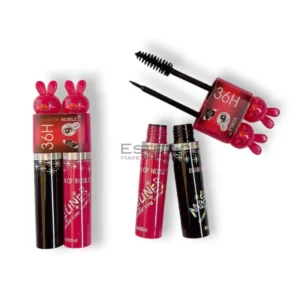 Mascara y Delineador Waterproof.