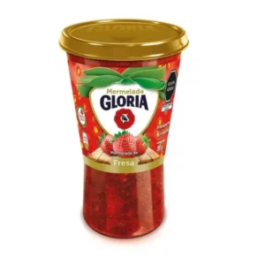 Mermelada GLORIA Fresa 290 g Vaso (1-12)
