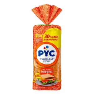 Pan de Molde Integral PYC Bolsa 500 g