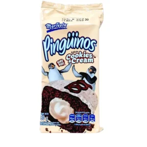 Pastel Pingüino MARINELA Cookies & Cream Bolsa 80 g