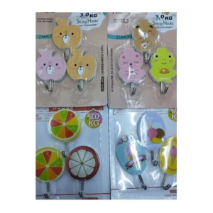 Percheros de Pared Wanxin Set de 3 un Diseños Variados.
