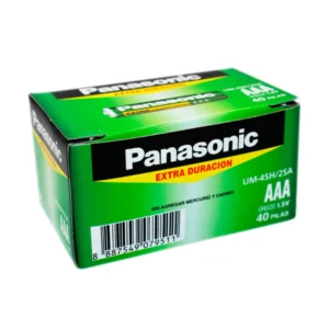 Pilas Alcalinas PANASONIC Aaa Pqt 2 un