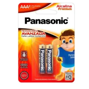 Pilas Alcalinas PANASONIC Aaa Premium Blíster 2 un