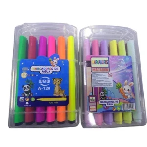 Plumon Marcador de Agua A-120 Estuche 12 un