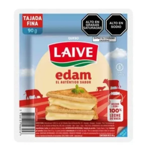 Queso Edam LAIVE Tajadas Finas 90 g