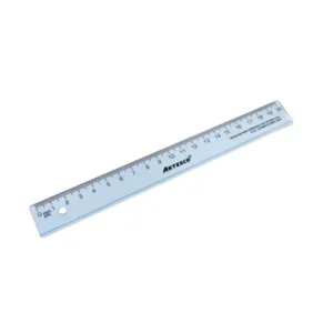 Regla de Plástico ARTESCO 20 cm 1 un