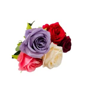 Rosa Artificial Varios Colores 1 und