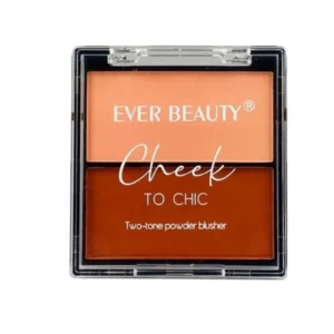Rubor de Mejillas EVER BEAUTY Bicolor por 1 und