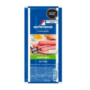 Salchicha de Pollo SAN FERNANDO 100 g