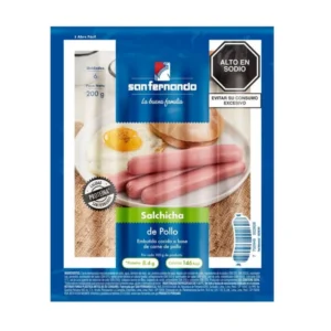 Salchicha de Pollo SAN FERNANDO 200 g