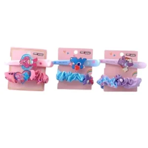 Set Accesorios para el Cabello Liga + Gancho por 1 und