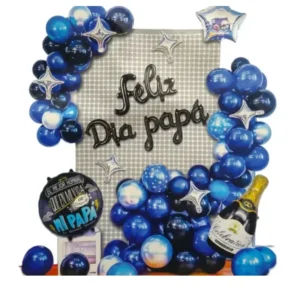 Set de Decoracion Dia del Padre Paquete 100 pcs