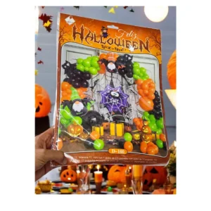 Set de Globos Decoracion Hallowen Paquete 100 Piezas