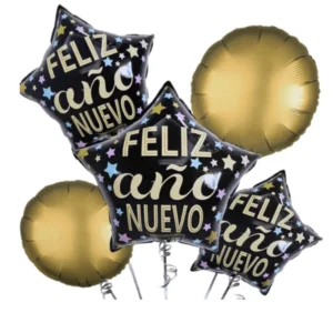 Set de Globos Feliz Año Nuevo Paquete 1 und