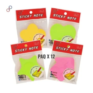 Sticky Notes Post It Graffiti Varias Formas Paquete 100 un