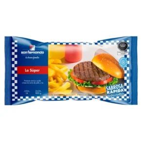 Super Hamburguesa de Carne SAN FERNANDO 850 g