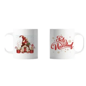 Tazas Blanca de Navidad Diseños Varios 1 un
