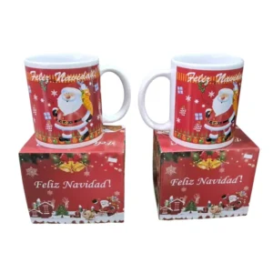 Tazas Tematica Navidad Chica Varios Diseños 1 un