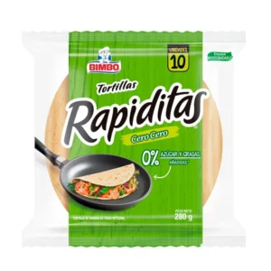 Tortillas BIMBO Rapiditas Cero Cero 280 g