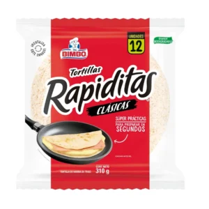 Tortillas BIMBO Rapiditas Clasicas 310 g
