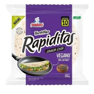 Tortillas BIMBO Rapiditas Linaza Chía