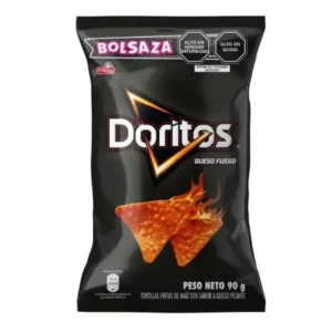 Tortillas de Maíz DORITOS Queso Fuego 90 g