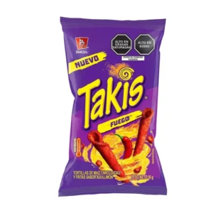 Tortíllas de Maíz TAKIS Fuego 56 g