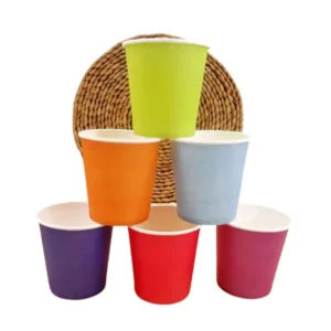 Vasos de Tecnopor Coloridos 10 un