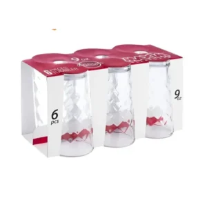 Vasos de Vidrio Spectrum 6 pcs