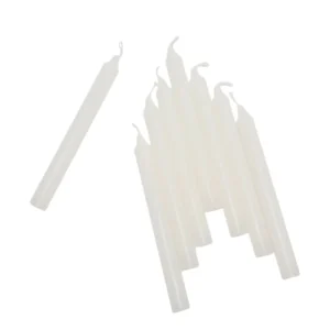 Velas Largas Blancas 1 un