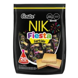 Wafer NIK Fiesta Surtido Bolsa 270 g