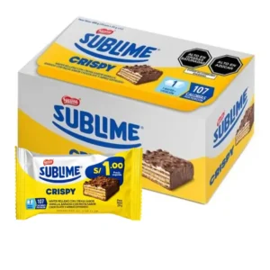 Wafer Relleno SUBLIME Crispy Paquete 20 g