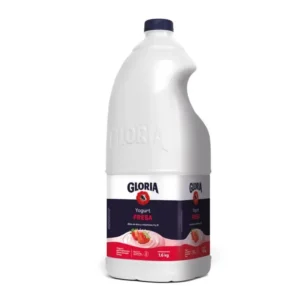 Yogurt GLORIA Fresa Galón Botella 1.6 kg