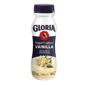 Yogurt GLORIA Vainilla Botella 180 g