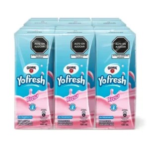 Yogurt GLORIA Yofresh Fresa Caja180 ml